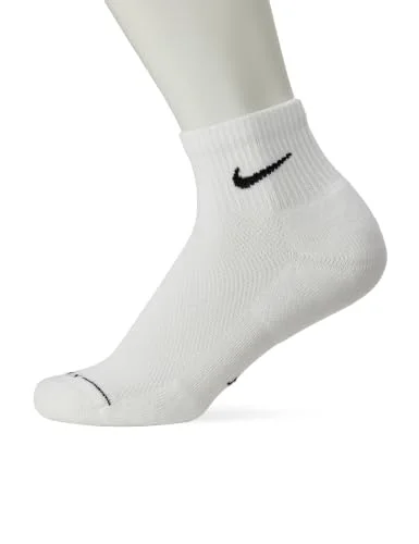 Nike Everyday Plus Ankle (6 Pairs), Multi-Color, Large