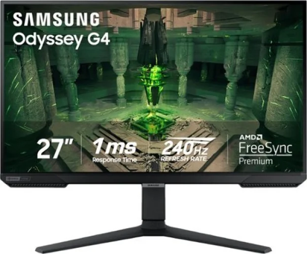 Samsung - 27&rdquo; Odyssey FHD IPS 240Hz G-Sync Gaming Monitor - Black