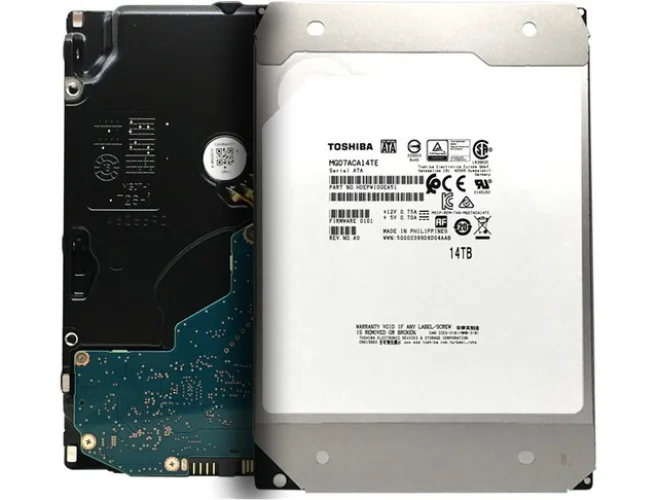 Toshiba 14TB MG07ACA14TE 256MB 7200RPM SATA 6.0Gb/s 3.5" Internal Enterprise HDD