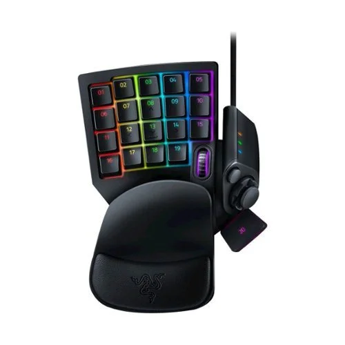 Razer - Tartarus V2 Wired Gaming Mecha-Membrane Keypad with Chroma Back Lighting for Mac and Windows - Black