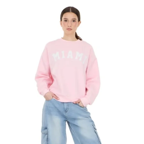 Forever 21 Women's and Women's Plus Destination Fleece Crewneck, Sizes XXS-4X