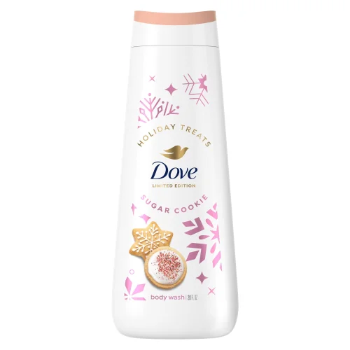 Dove Limited Edition Holiday Treats Body Wash for Deep Nourishment Sugar Cookie Sprinkle ,20fl oz