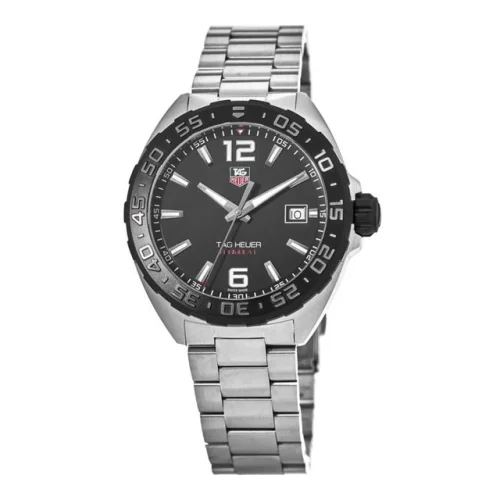 New Tag Heuer Formula 1 Quartz Black Dial Stainless Men's Watch WAZ1110.BA0875