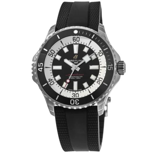 New Breitling Superocean Automatic 46 Black Dial Men's Watch A17378211B1S1