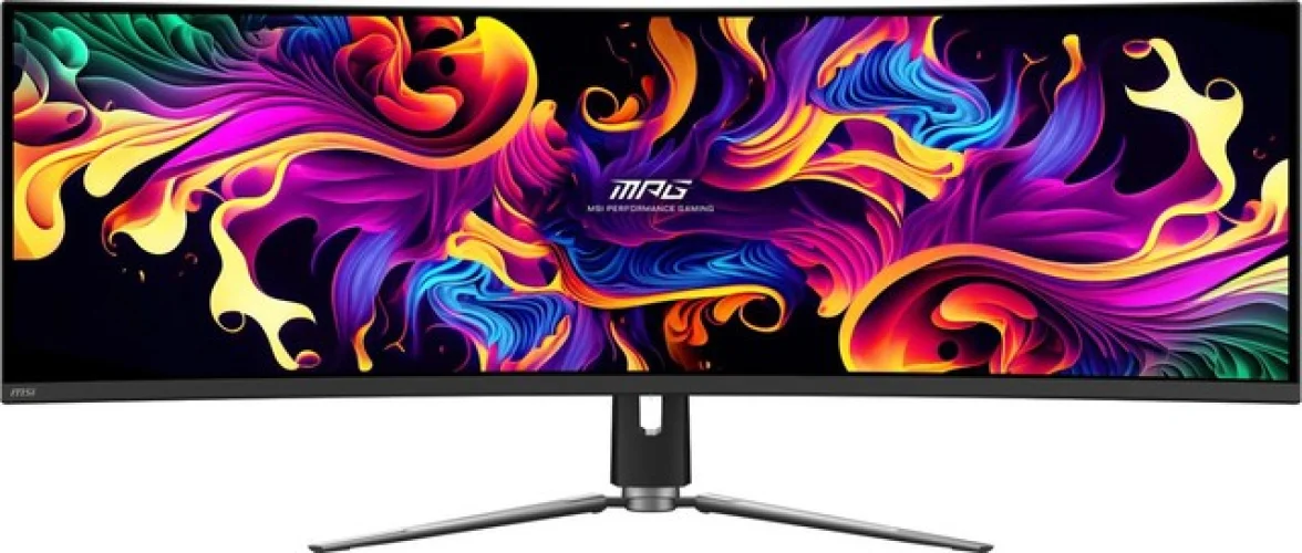 MSI MPG 491CQP QD-OLED 49" DQHD Curved Gaming Monitor, 144Hz/0.03ms HDR 400