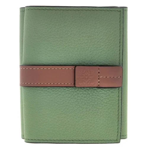 Loewe Embossed Anagram Trifold Calfskin Wallet C660TR2X03.6465