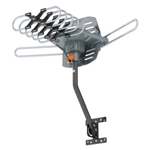 990 Mile Outdoor Amplified TV Antenna HDTV 1080P 4K 36dB Motorized Rotation 360&deg;