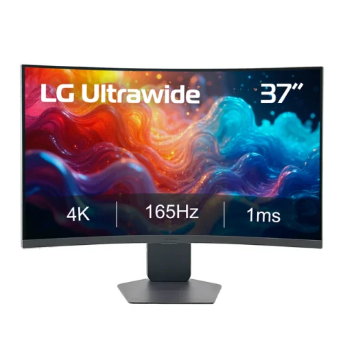 LG Ultragear 37" 4K UHD 165Hz 1ms Curved Gaming Monitor w AMD Freesync 37G800A-B