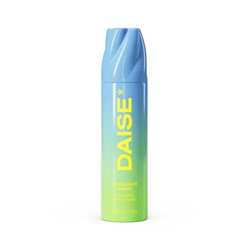DAISE Foaming Body Wash in Coconut Whip, Ultra Hydrating for Skin, 8.8 oz/250 g
