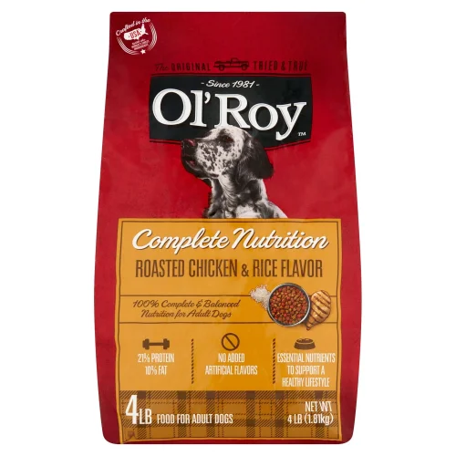 Ol' Roy Complete Nutrition Chicken Dry Dog Food, 4 lb