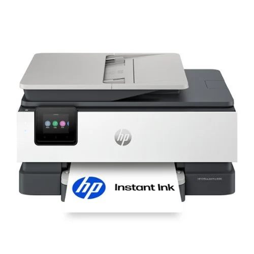 HP - OfficeJet Pro 8135 Wireless All-in-One Inkjet Printer, Scanner, Copier, AI-Enabled with 3 Months of Instant Ink - White