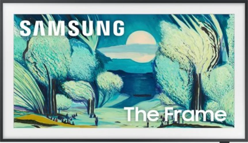 Samsung - 50&rdquo; Class LS03FA The Frame Series QLED 4K UHD Art Mode SamsungVision AI Smart TV w/ Wall Mount (2025)