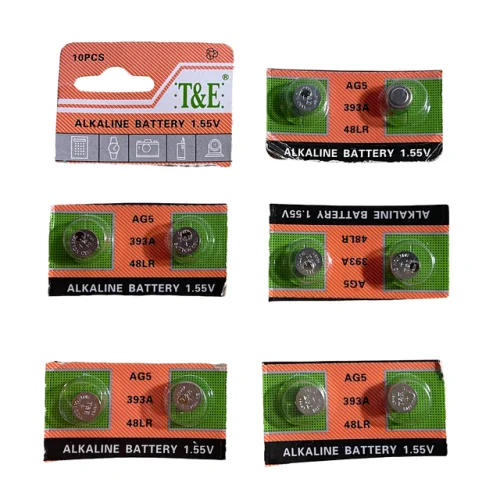 10X LR754 AG5 SR754 G5 SR48 393 193 D309 1.5V Alkaline Button Cell Batteries 4z