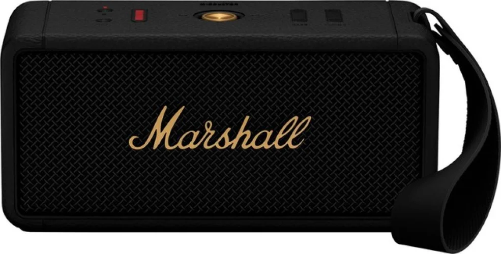 Marshall 1006034 Middleton Portable Bluetooth Speaker - Black and Brass