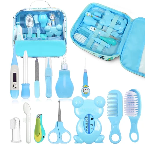 BUSATIA 13-in-1 Infant Safety Care Set Baby Grooming Kit