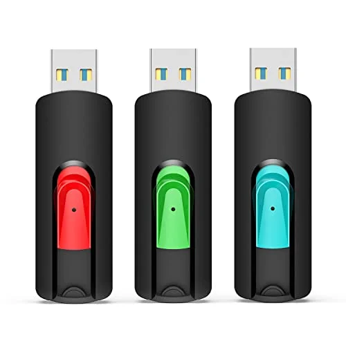 Aiibe 32GB Flash Drive 3 Pack 32GB USB 3.0 Thumb Drive