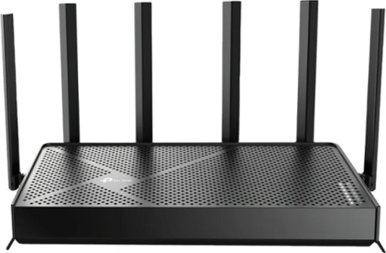 TP-Link Archer BE9500 Tri-Band Wi-Fi 7 Router and 1 Year of HomeShield Premium Service - Black
