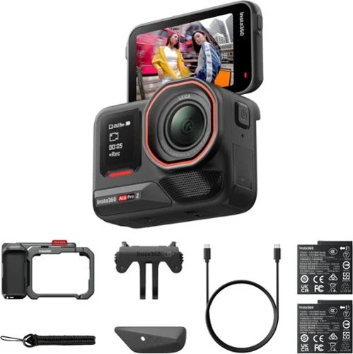 Insta360 Ace Pro2 Xplorer Bundle Octa Edition with Dual Battery in Dark Gray