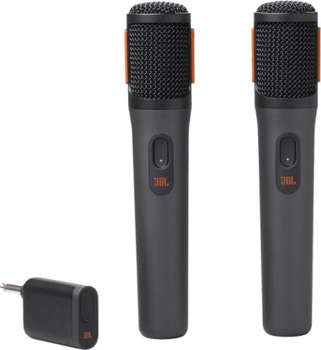 JBL PartyBox Digital Wireless Microphones in Black