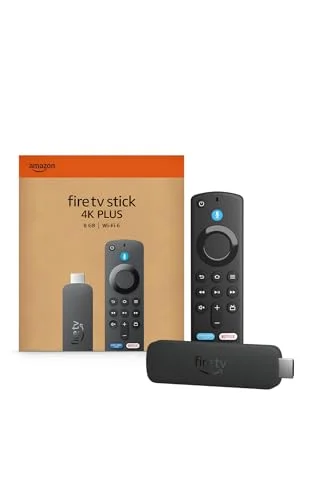 Amazon Fire TV Stick 4K Plus with AI-powered Fire TV Search, Wi-Fi 6, and Alexa Voice Remote Control