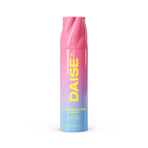 DAISE Foaming Body Wash in Pomegranate Whip, Ultra Hydrating Whipped Formula, 8.8 oz/250 g