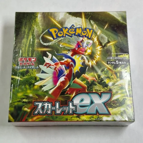 Pokemon Sealed Japanese Scarlet ex Booster Box SV1S