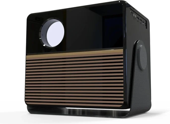 RCA 1080P Smart Streaming Projector with Roku Express Streaming Device Model RPJ227