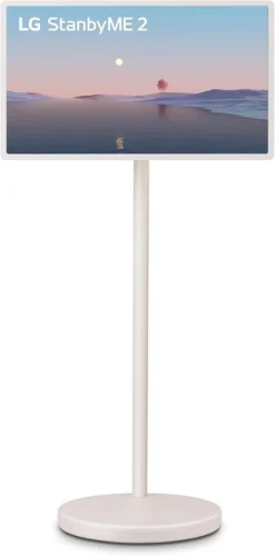 LG 27 in. StanbyME 2 QHD Portable Touchscreen Smart TV with webOS, Dolby Vision, and Dolby Atmos