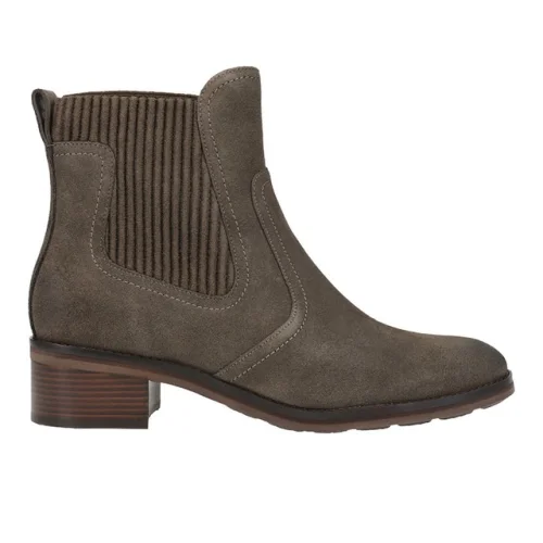 Cole Haan Peetz Pull On Round Toe Chelsea Womens Brown Casual Boots W24298