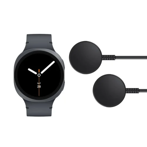Samsung Galaxy Watch 8 44mm Graphite Smartwatch with Two Chargers Model SM-L330NDACXAA 2025 Edition