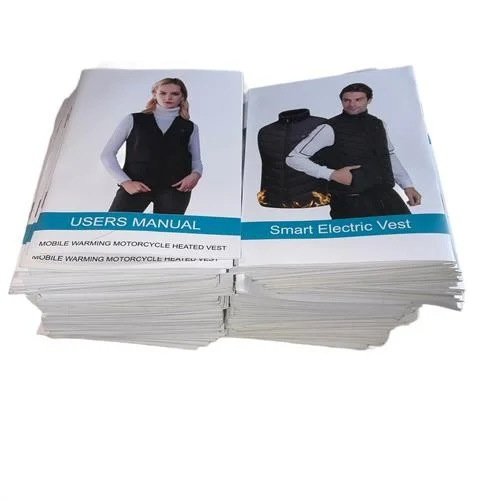 146-pk Heated Vest User Manuals for Re-sellers to Include With Their Orders 12z