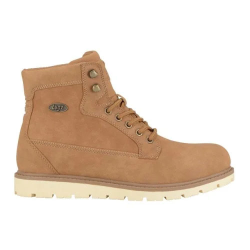 Lugz Bedrock Hi Round Toe Lace Up Mens Brown Casual Boots MBEDROHD-2915