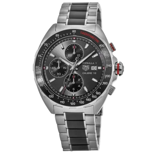 Tag Heuer Formula 1 Automatic Chronograph Grey Men's Watch Model CAZ2012.BA0970
