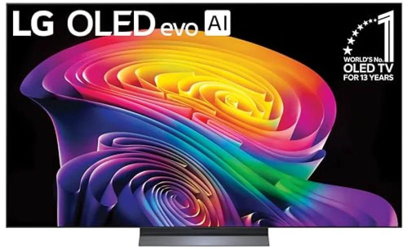 LG 65-Inch Class OLED evo AI 4K C6 Series Smart TV with Dolby Atmos, Dolby Vision, and AI Processor