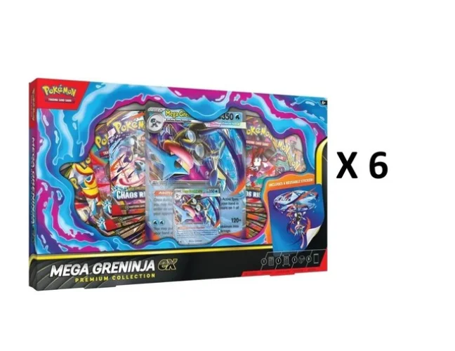 Sealed Mega Greninja ex Premium Collection Case Sealed Pok&eacute;mon