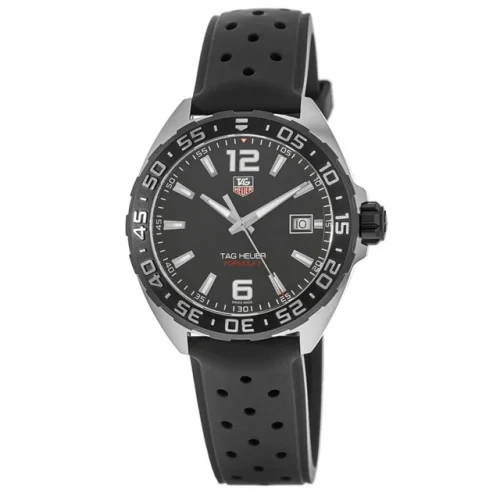 Tag Heuer Formula 1 Quartz Date Black Dial Men's Watch WAZ1110.FT8023