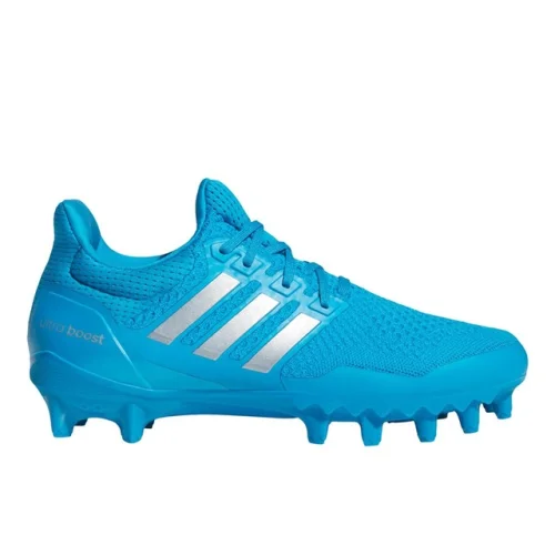 adidas Ultraboost Football Cleats Mens Blue Sneakers Athletic Shoes