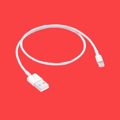 Apple iPhone Compatible USB-A Original White Charging Cable 3ft