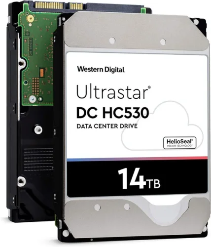 WD Ultrastar DC HC530 14TB SATA 6G 3.5-inch 7200RPM Enterprise Hard Disk Drive WUH721414ALE601