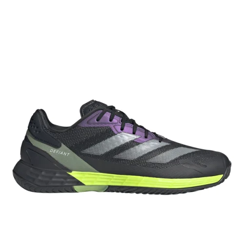 adidas Defiant Speed 2 Tennis Mens Black Sneakers Athletic Shoes IH3091