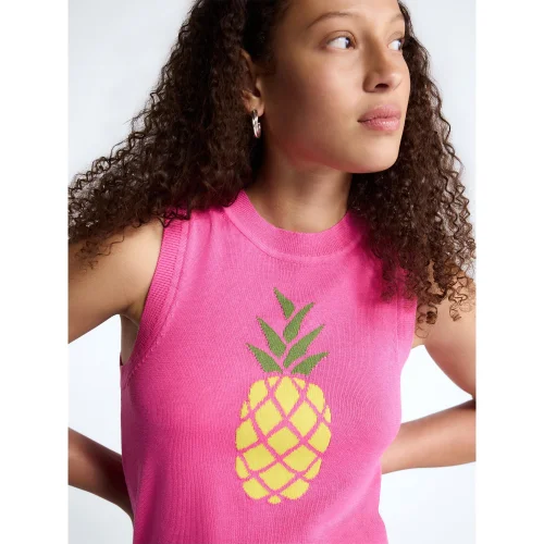 Free Assembly Women's and Women's Plus Graphic Sweater Shell, Available in Sizes XS through 4X