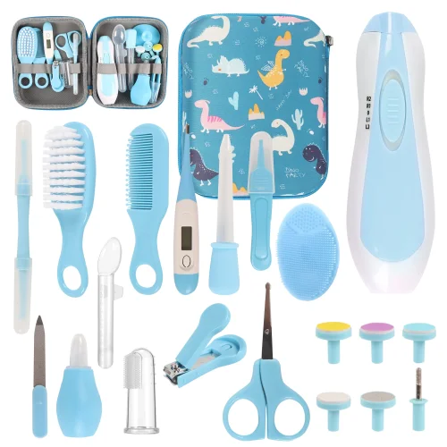20-in-1 Baby Healthcare and Grooming Kit with Electric Safety Nail Trimmer and Nursery Essentials