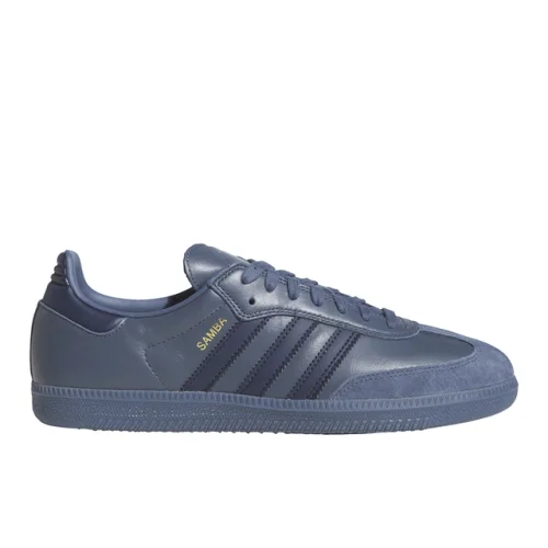 adidas Samba Adv Mens Blue Sneakers Athletic Shoes JH8803