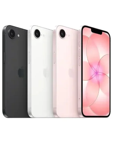 Refurbished iPhone 17e 256GB Unlocked Smartphone Model A3575 Available in Black, White, Soft Pink