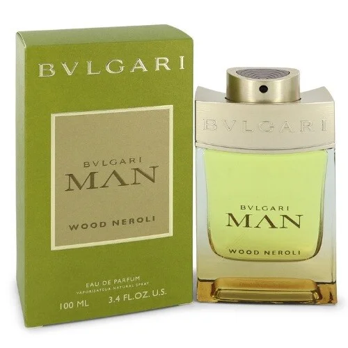 Bvlgari Man Wood Neroli by Bvlgari Eau de Parfum Cologne for Men, 3.4 oz, New in Box