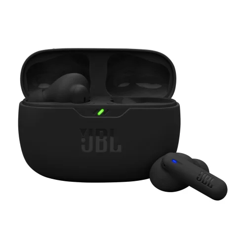 JBL Vibe Beam 2 True Wireless Noise Cancelling Earbuds in Black with JBL Pure Bass Sound Technology