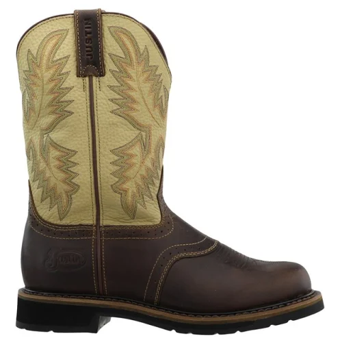 Justin Original Workboots Superintendent 11 Inch Electrical Hazard Round Toe Work Boots