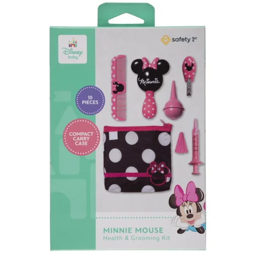 Disney Baby Minnie Mouse Health & Grooming Kit, Pink