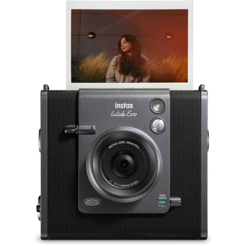 Fujifilm instax Wide EVO Hybrid Instant Film Camera Open Box