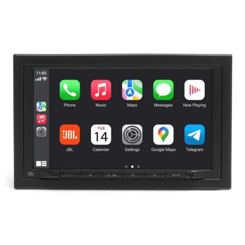JBL Legend 700 2-Din 7 inch Touchscreen Car Stereo with Apple CarPlay and Android Auto Support